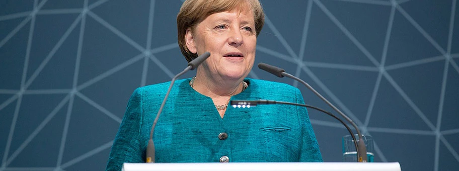 Angela Merkel in Hamburg, April 2017.