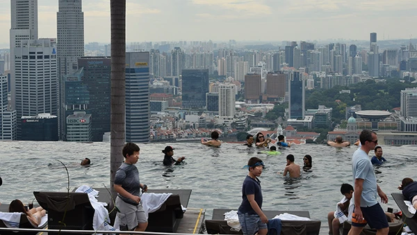 Infinity Pool in Singapur.