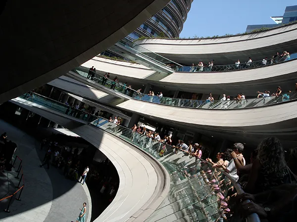 Kanyon Einkaufszentrum in Istanbul.