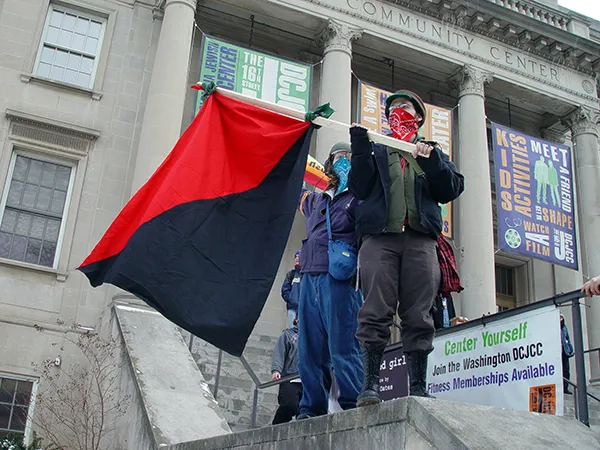 Anarchosyndikalisten in Washington D.C.