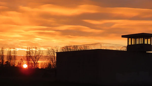 Gedenkstätte an der ehemaligen JVA Vierlande.