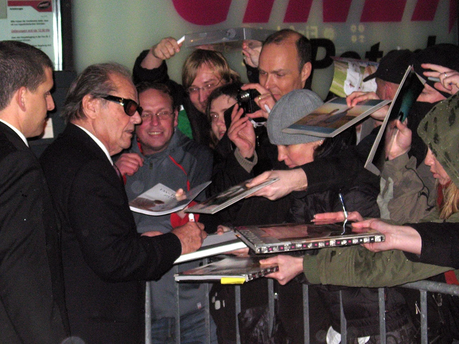 Jack Nicholson bei der deutschen Filmpremiere The Bucket List, Januar 2008.