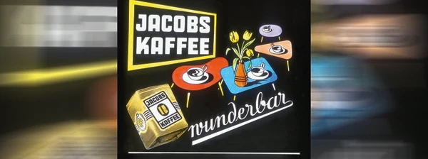 Kinowerbung von Jacobs Kaffe mit dem neuen Wunderbar.