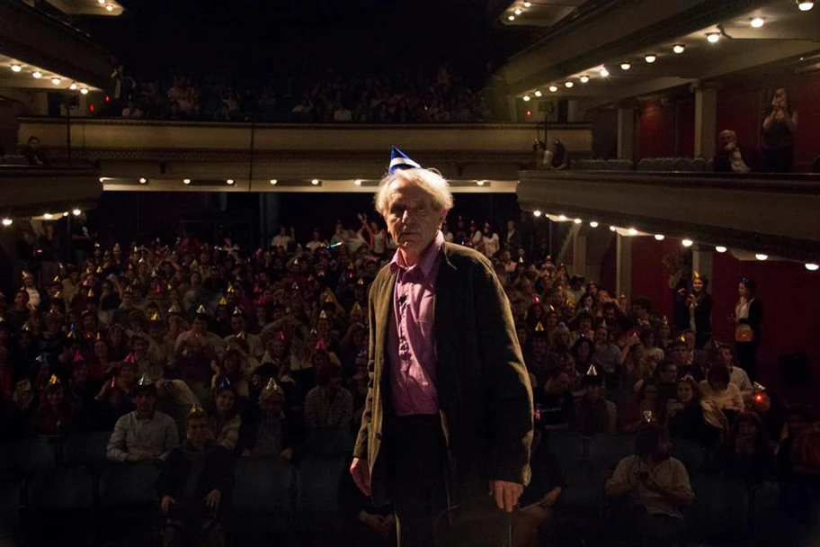 Jacques Rancière im Kulturzentrum von Rosario, Argentinien, Oktober, 2012.