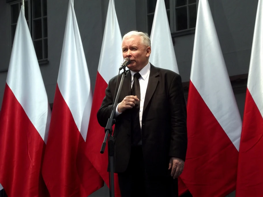 Jaroslaw Kaczynski, heimlich-unheimlicher Regisseur des polnischen Nationalismus.