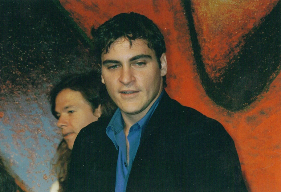 Joaquin Phoenix in Cannes, 2000.