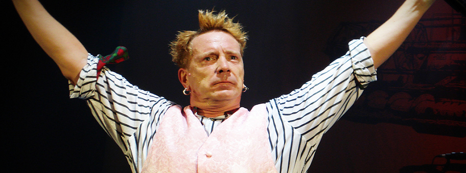 John Lydon im Hammersmith Odean in London, 2008.