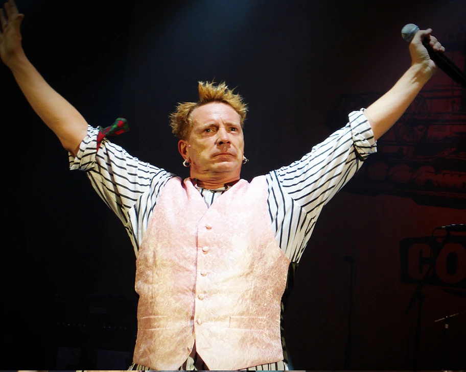 John Lydon im Hammersmith Odean in London, 2008.