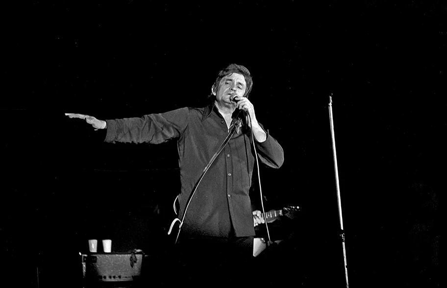 Johnny Cash, Bremen, September 1972.