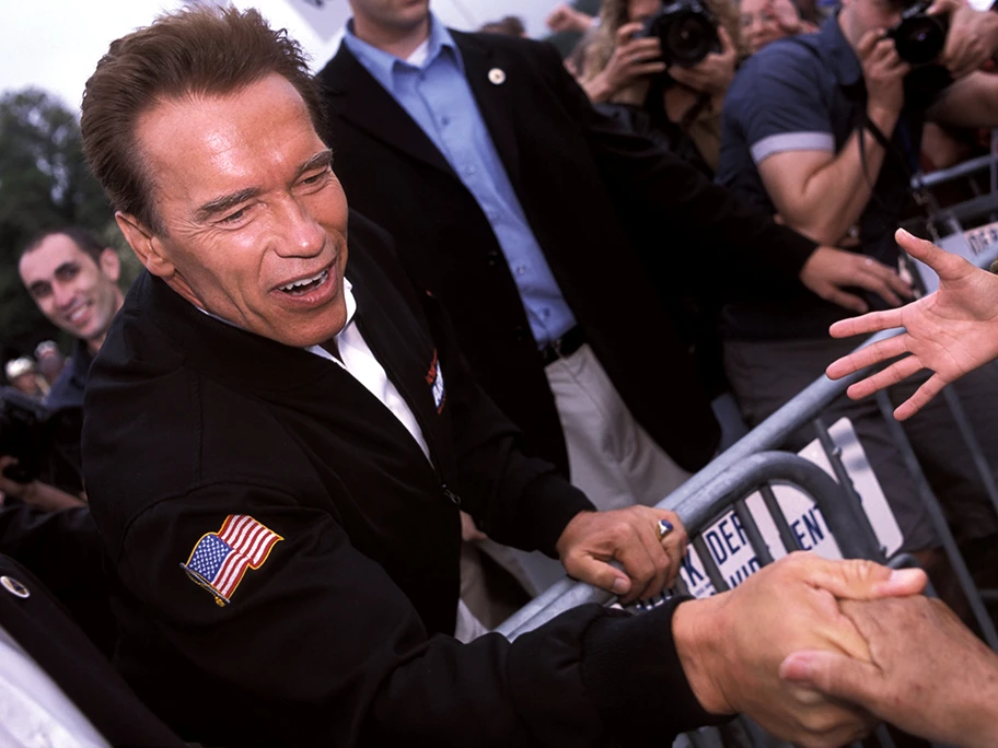 Arnold Schwarzenegger in Kalifornien, Juli 2014.