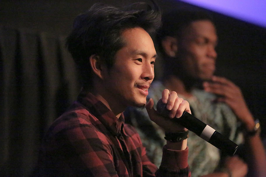 Regisseur Justin Chon auf dem Montclair Film Festival 2017 in New Jersey.