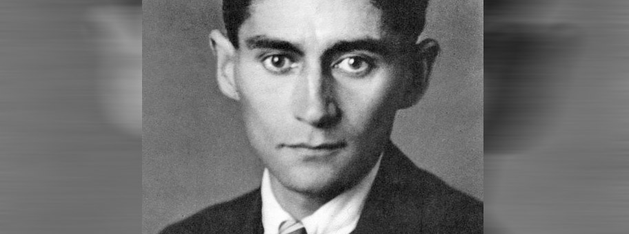 Der tschechische Schriftsteller Franz Kafka.