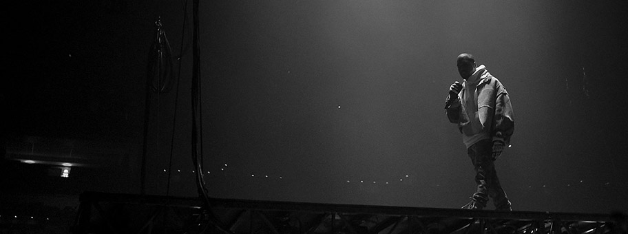 Kanye West an einem Konzert in Boston, Massachusetts, September 2016.