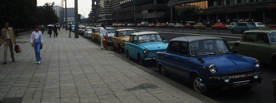 KarlLiebknechtStrasse, OstBerlin, DDR.