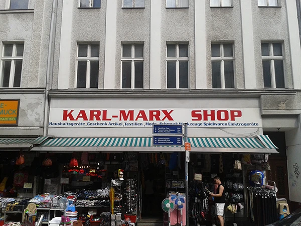 Karl-Marx Shop in Neukölln, Berlin.