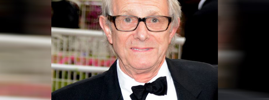 Der britische Filmregisseur Ken Loach am Festival von Cannes, Mai 2014.