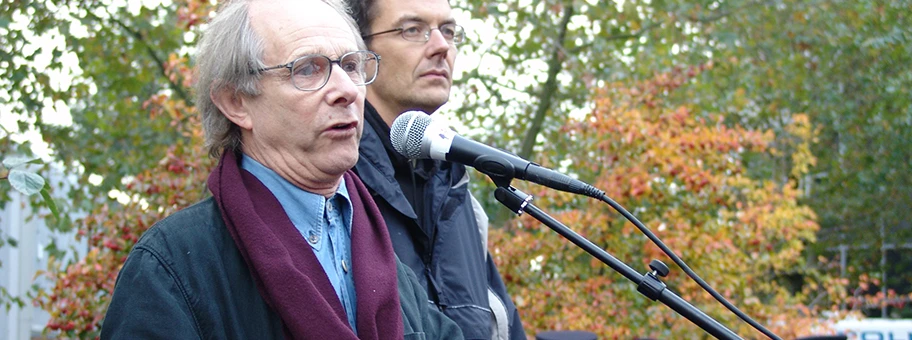 Ken Loach am 15. Oktober 2004 in London.