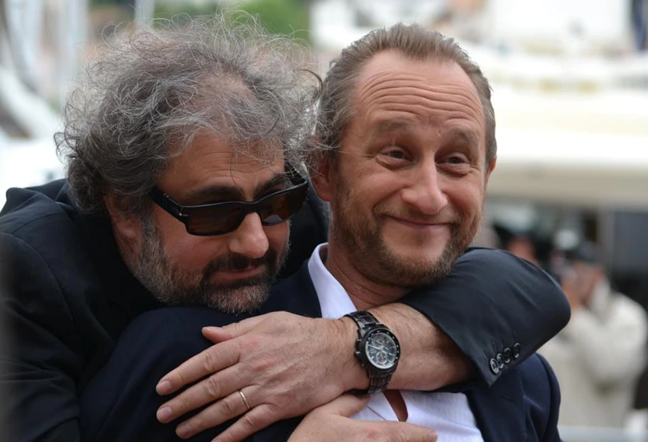 Benoit Poelvoorde (rechts im Bild) in Cannes, 2012.