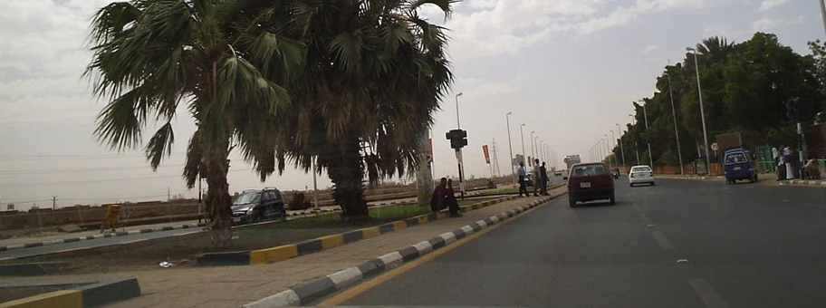 Nile Street in Khartum.