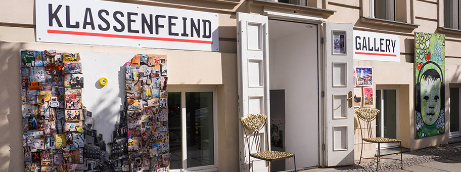 Klassenfeind-Galerie an der Oranienburger Str. 22 in Berlin.
