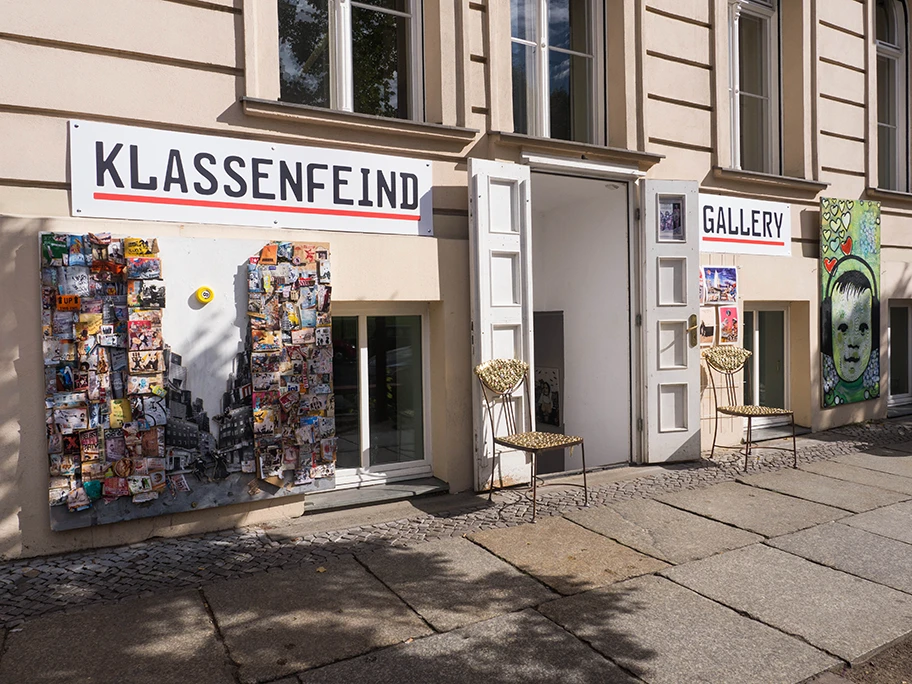 Klassenfeind-Galerie an der Oranienburger Str. 22 in Berlin.