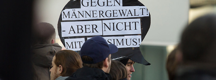 Köln gegen rechts, Januar 2016 – Gegendemonstration gegen „Pegida NRW“ im Nachgang zu den Vorfällen in der Silvesternacht 2015