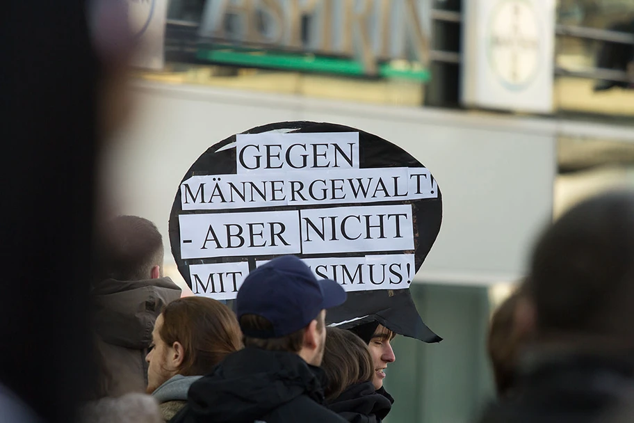 Köln gegen rechts, Januar 2016 – Gegendemonstration gegen „Pegida NRW“ im Nachgang zu den Vorfällen in der Silvesternacht 2015