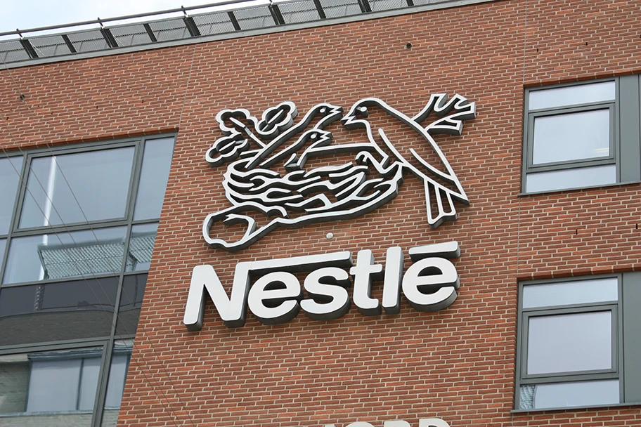 Nestlé-Firmenlogo.