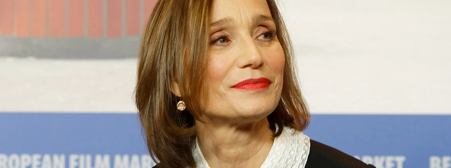 Die britisch-französische Schauspielerin Kristin Scott Thomas (hier bei der Pressekonferenz an der Berlinale 2017) spielt in dem Film von Robert Altman die Rolle von Sylvia McCordle.