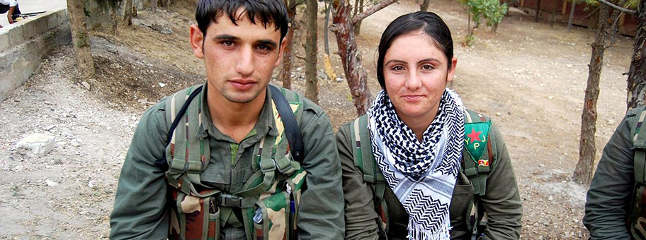 Kurdische Kämpfer*innen der YPG