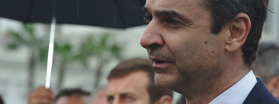 Der neue griechische Ministerpräsident Kyriakos Mitsotakis in Athen.