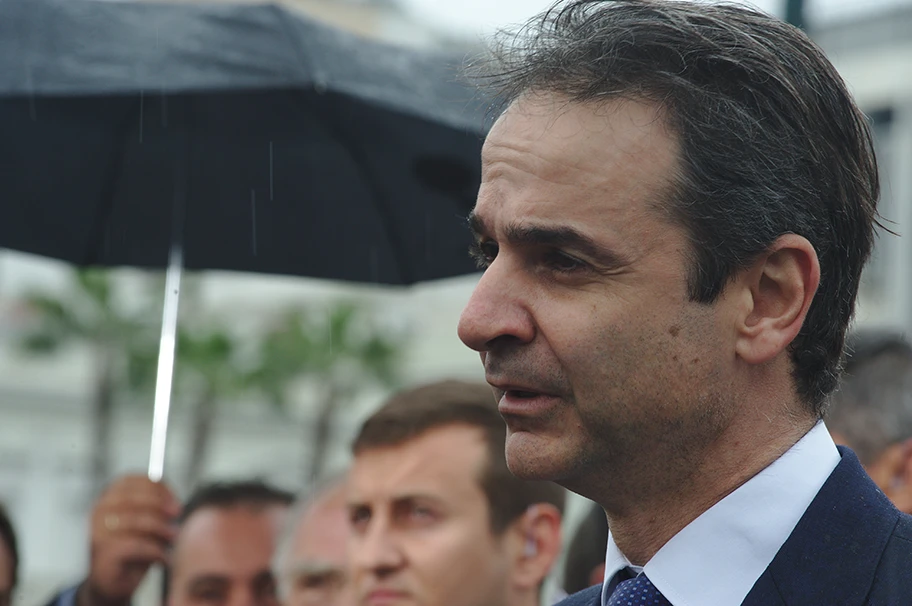 Der neue griechische Ministerpräsident Kyriakos Mitsotakis in Athen.