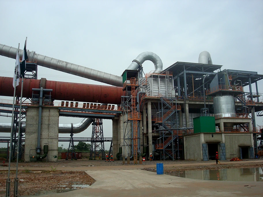 Zementfabrik von LafargeHolcim in Ewekoro, Nigeria.