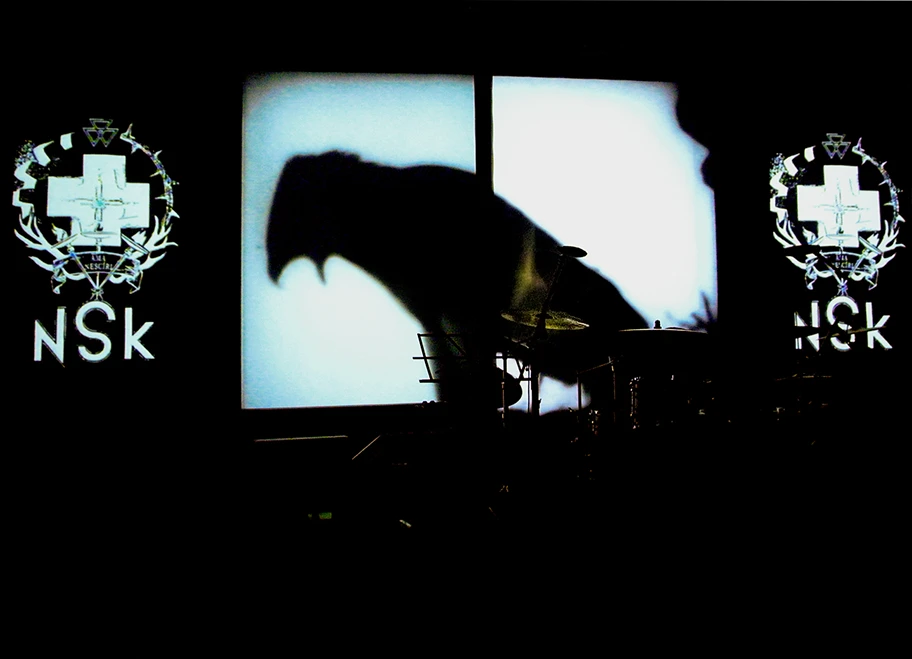 Laibach Volk-Tour in Frankfurt am Main, April 2007.