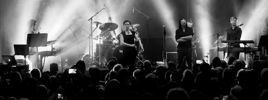 Laibach live in Oslo, November 2017.