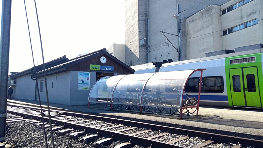 Bahnhof Langenthal Süd, 2018.