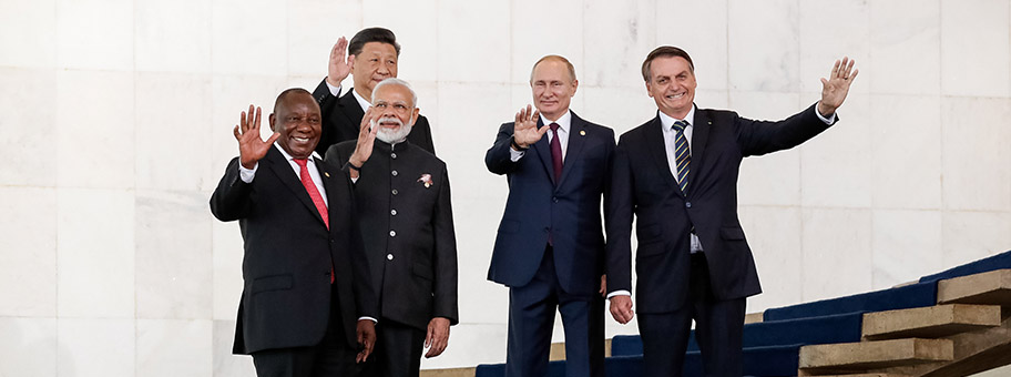 BRICS-Treffen in Brasilia, November 2019.