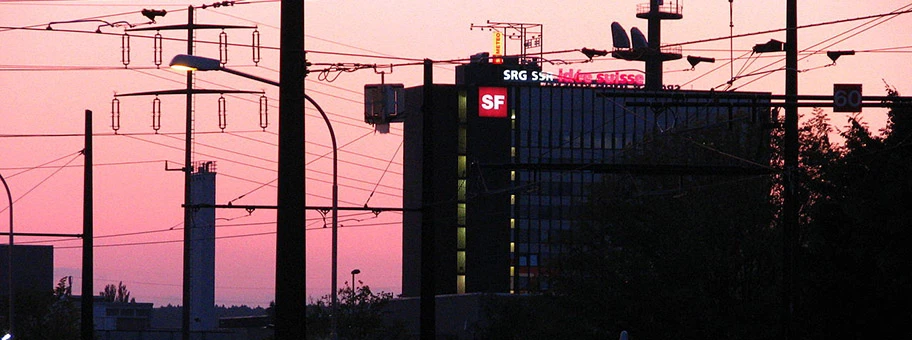 SF DRS Gebäude in Zürich-Leutschenbach.