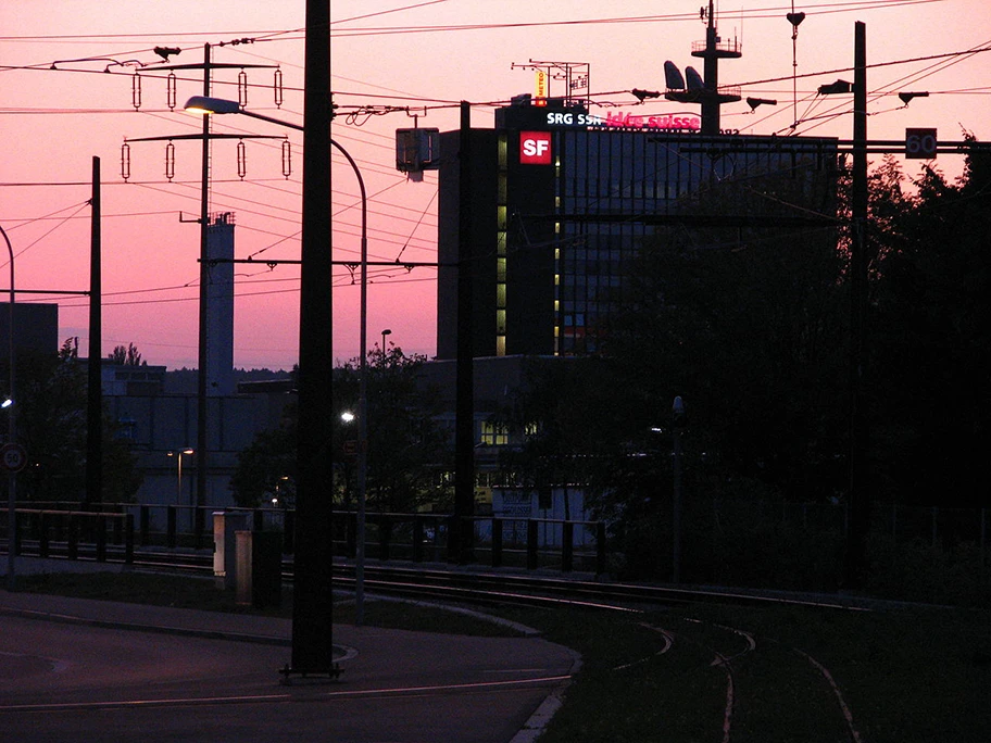 SF DRS Gebäude in Zürich-Leutschenbach.