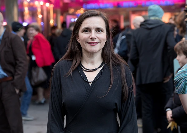 Barbara Albert bei der Viennale 2017 im Gartenbaukino Wien, Oktober 2017.