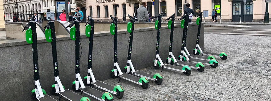 Schlechte Ökobilanz für EScooter.