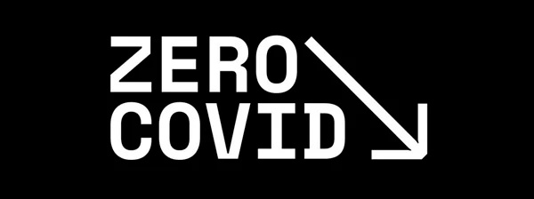 Logo der Initiative Zero-COVID. Die Initiative ist ein Aufruf, die Infektionszahlen möglichst auf Null zu reduzieren.
