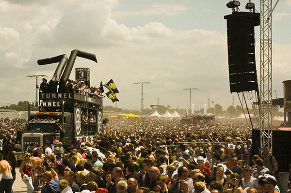 Loveparade 2010, Duisburg, Deutschland.