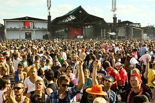 Loveparade 2010, Duisburg, Deutschland.