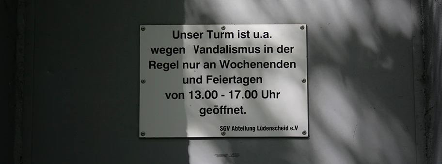 Homertturm des SGV auf der Homert in Lüdenscheid.