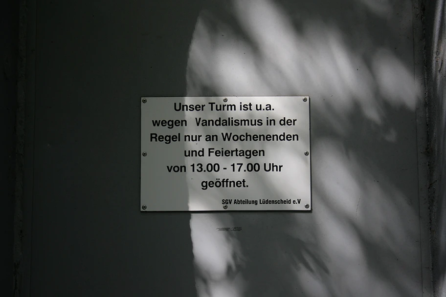 Homertturm des SGV auf der Homert in Lüdenscheid.