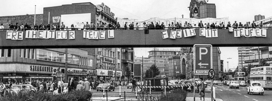 Studentenrevolte 196768, West-Berlin.