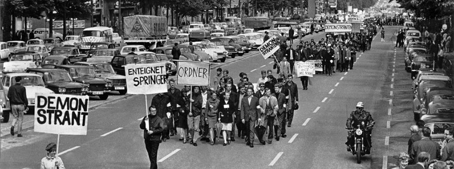 Studentenrevolte 196768, West-Berlin.