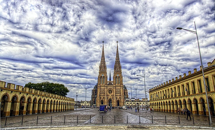 Basilika de Luján, Buenos Aires, Argentinien.