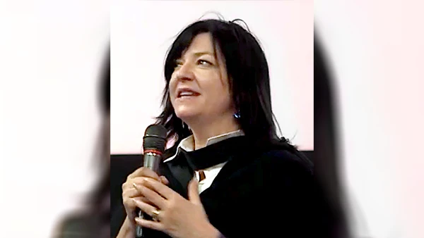 Die schottische Filmregisseurin Lynne Ramsay am Dublin Film Festival, Mai 2018.